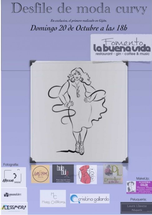 Primer desfile de moda curvy en Asturias - Concejo de Gijón