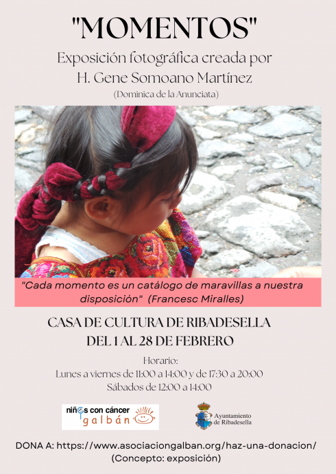 Exposición Momentos por Gene Somoano Martínez - Concejo de Ribadesella