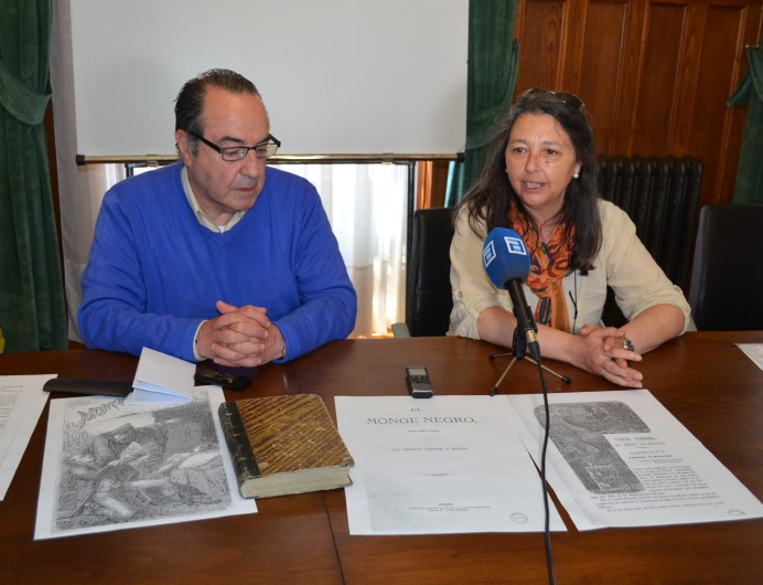 Presentación novela hostórica El monge negro y Llanes - Concejo de Llanes