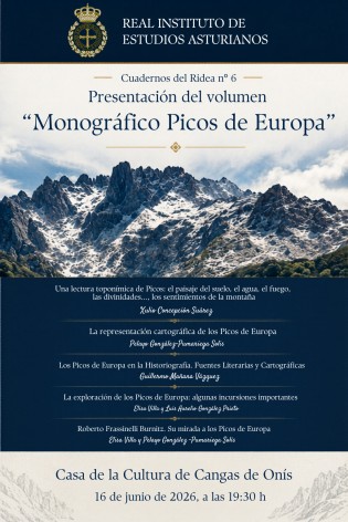 Cangas de Onís acoge la presentación del volumen 