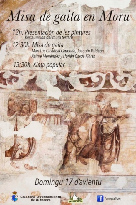 Misa de gaita en Moru  - Concejo de Ribadesella