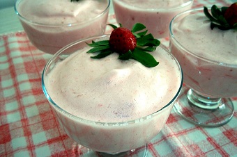 Mousse de Fresa - Les recetines