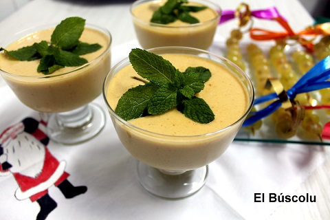Mousse de turrón - Les recetines