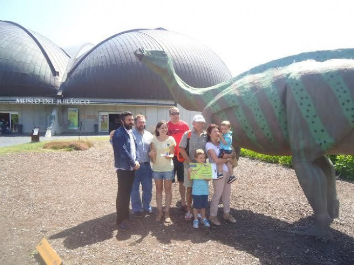 Visitante 2.500.000 en el Museo del Jurásico de Asturias - Concejo de Colunga