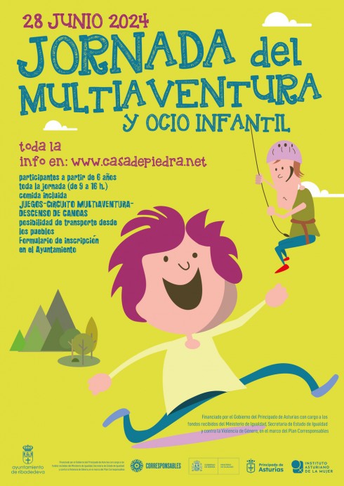Jornada de Multiaventura y Ocio Infantil en Ribadedeva - Concejo de Ribadedeva