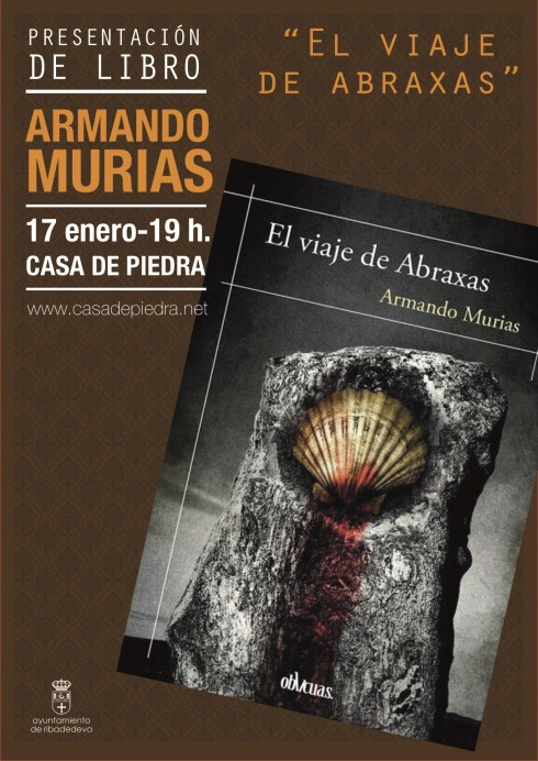 El escritor Armando Murias presenta su novela El viaje de Abraxas en la Casa de Piedra. - Concejo de Ribadedeva