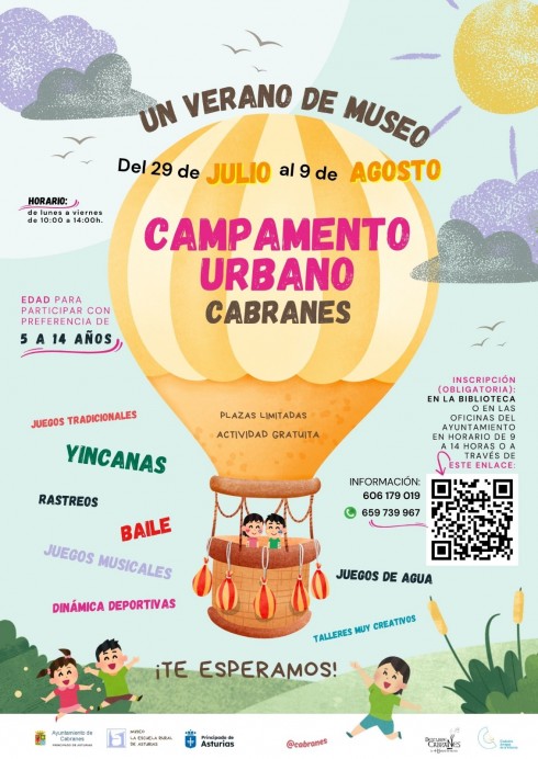 Campamento urbano en Cabranes - Concejo de Cabranes