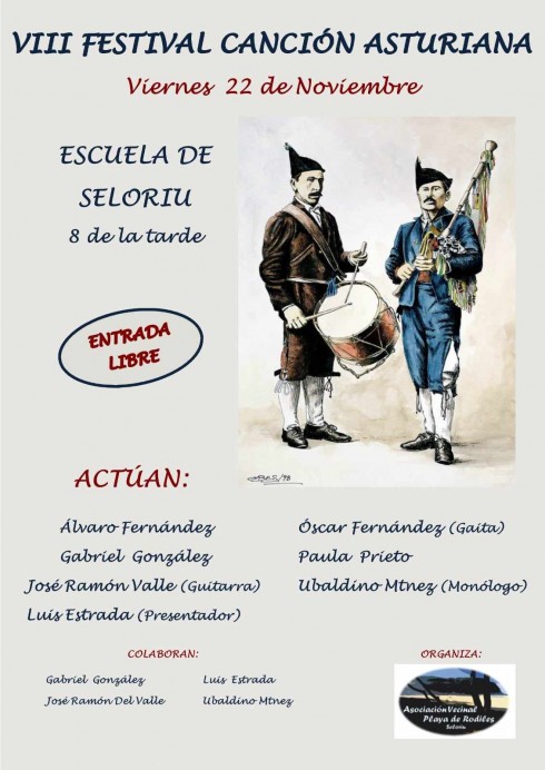 VIII Festival de Canción Asturiana en Seloriu - Concejo de Villaviciosa