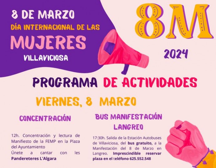 Villaviciosa celebra el día mundial de la Mujer - Concejo de Villaviciosa