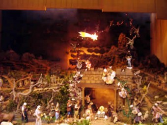 El Belén de Lastres adelantó su apertura para ser visitado por Belenistas de toda España - Concejo de Colunga