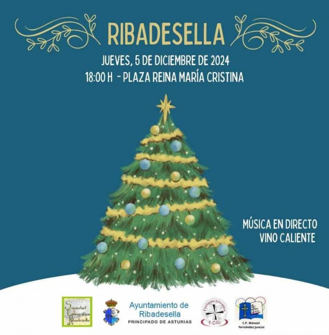 La Navidad llega a Ribadesella con villancicos y el árbol de los deseos - Concejo de Ribadesella