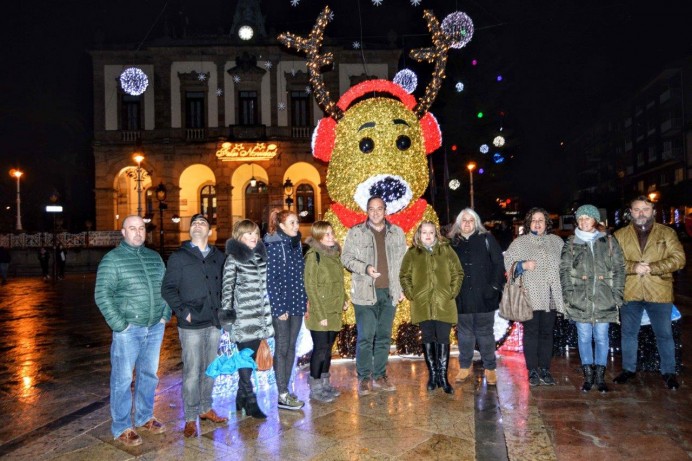 Iluminación navideña de Villaviciosa - Concejo de Villaviciosa