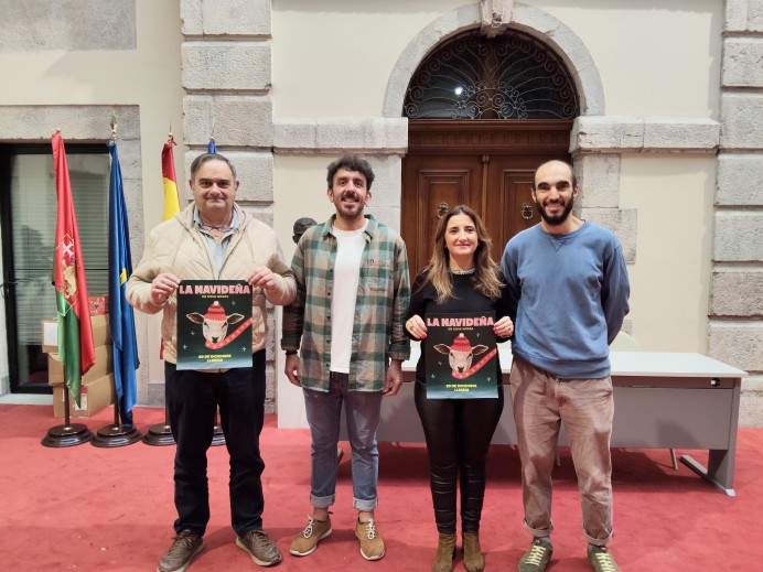Presentación de ‘La Navideña de Cova Negra’ en el Ayuntamiento de Llanes - Concejo de Llanes