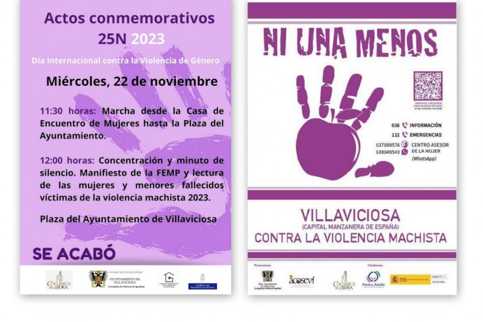 25N en Villaviciosa - Concejo de Villaviciosa