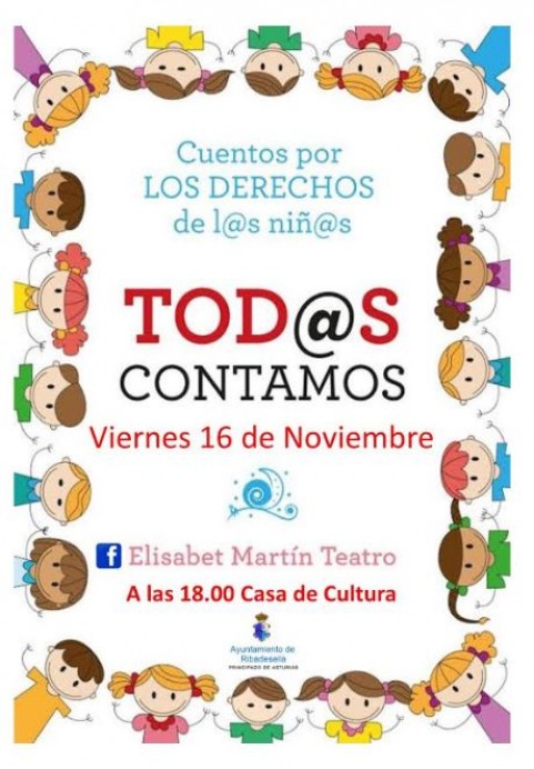 Cuentacuentos por los derechos de los niños - Concejo de Ribadesella