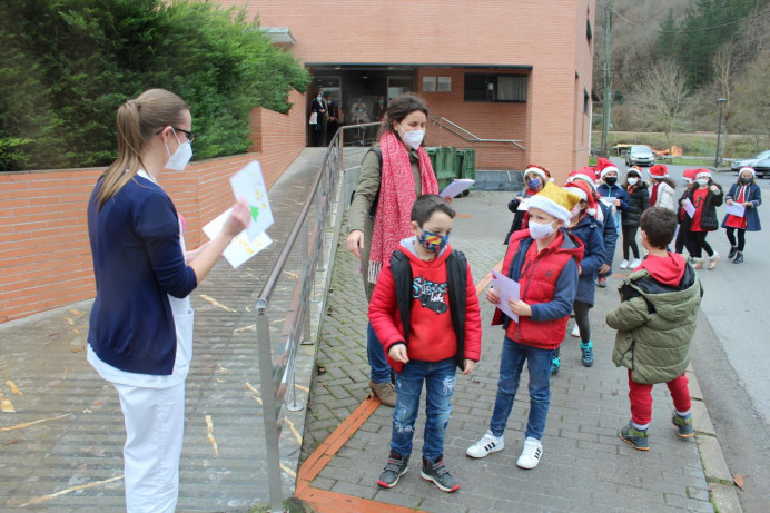 Visita a nuestros mayores en Arriondas - Concejo de Parres