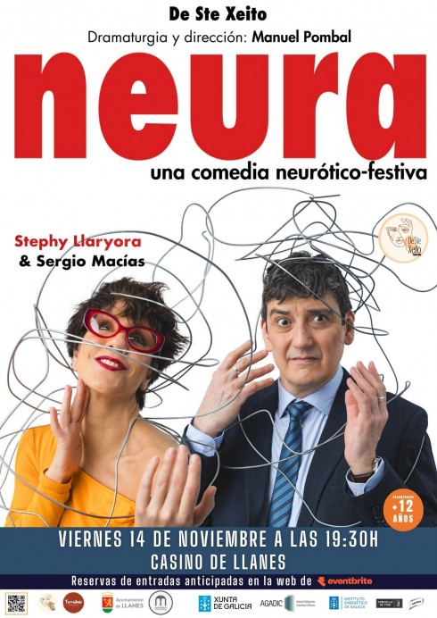 De Ste Xeito Producciones presenta su nueva comedia ‘Neura’ este fin de semana en Llanes - Concejo de Llanes