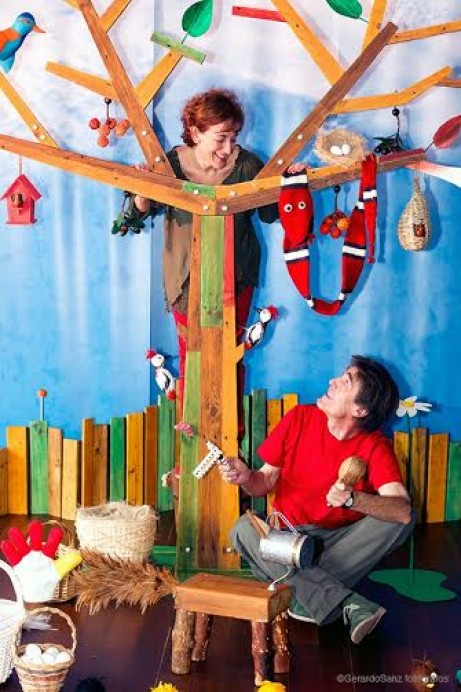  “Nidos”, una original función teatral para niños,  en la Caja Escénica del Teatro de la Laboral - Sociedad y Cultura