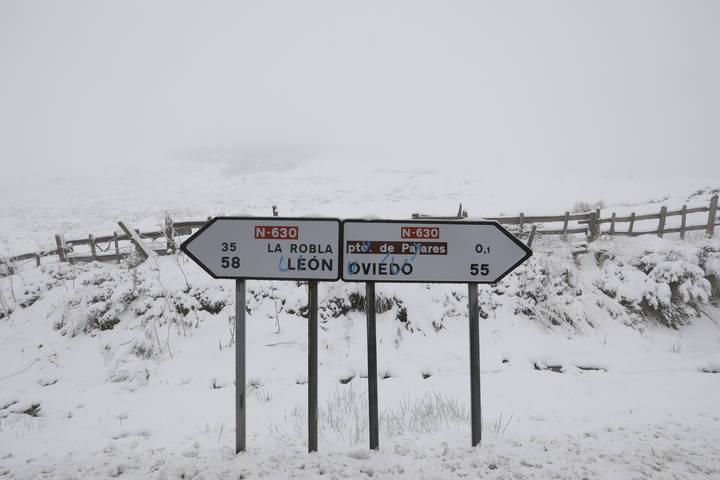 El plan nevadas pasa a nivel 3 de preemergencia - Asturias
