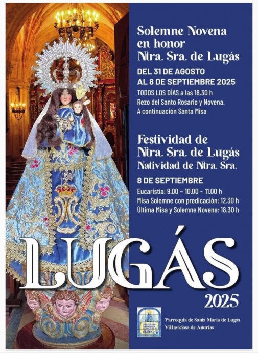 Fiestas en honor a Nuestra Señora de Lugás 2025 en Villaviciosa - Concejo de Villaviciosa
