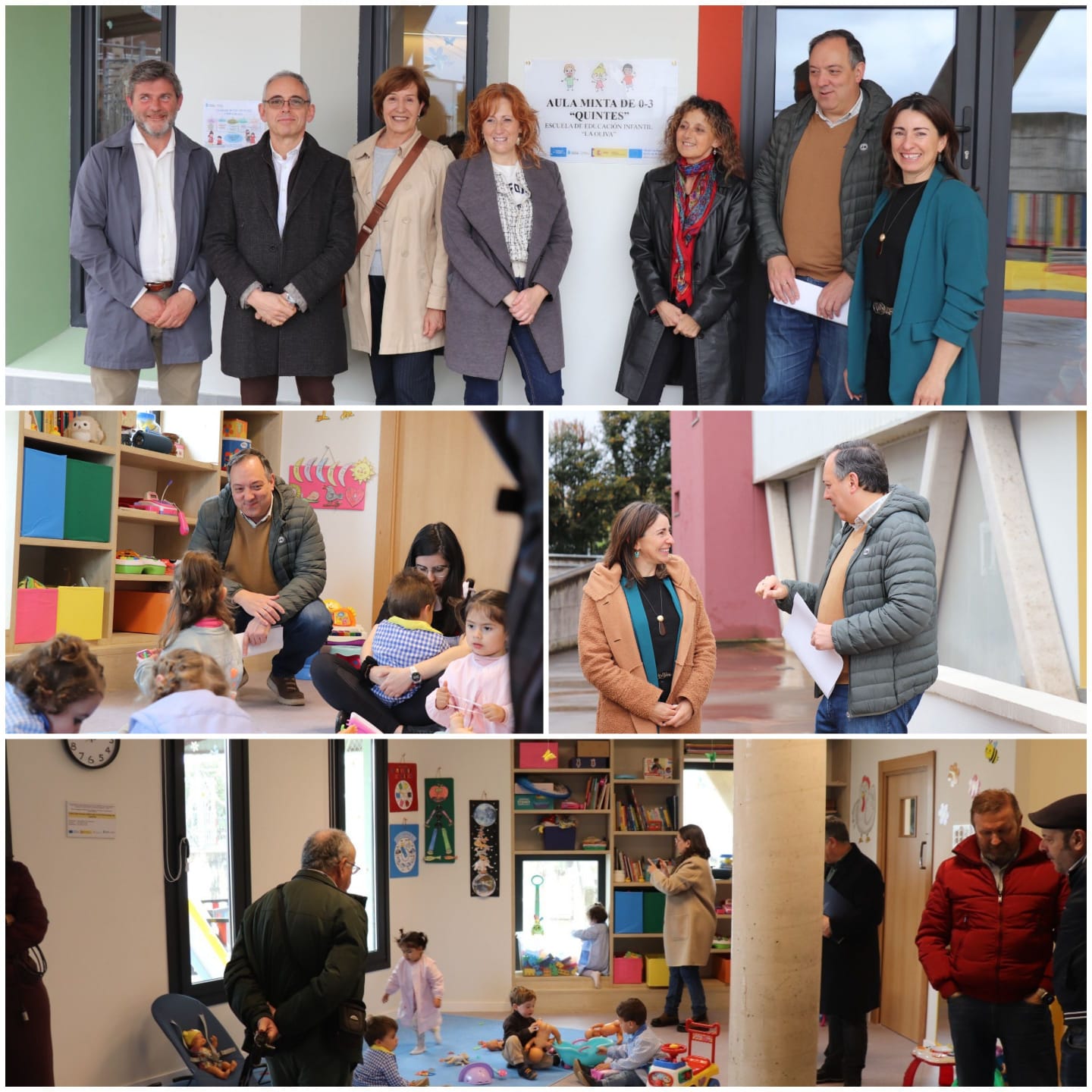 Villaviciosa amplía su red educativa con la apertura de la nueva escuela infantil de Quintes - Concejo de Villaviciosa