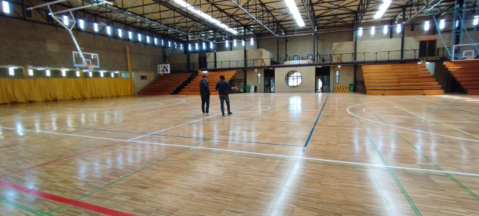 Finalizadas obras en el Polideportivo - Concejo de Llanes