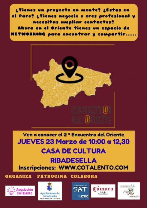 Networking - 2ºEncuentros del Oriente ¿Te vienes? - Concejo de Ribadesella