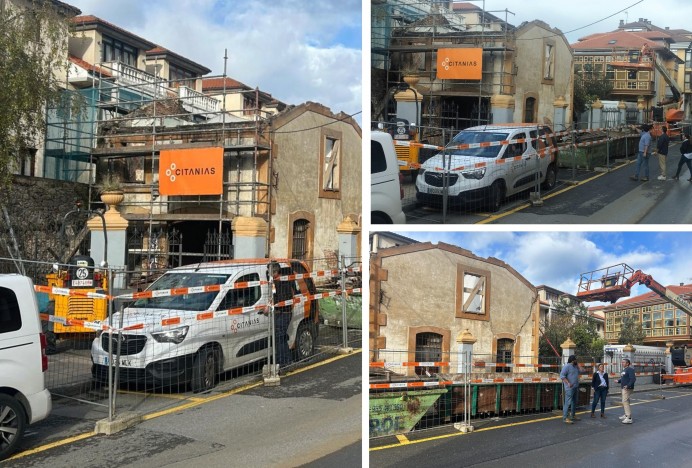 Llanes avanza en la rehabilitación del edificio auxiliar de la Casa de Gracia Noriega - Concejo de Llanes