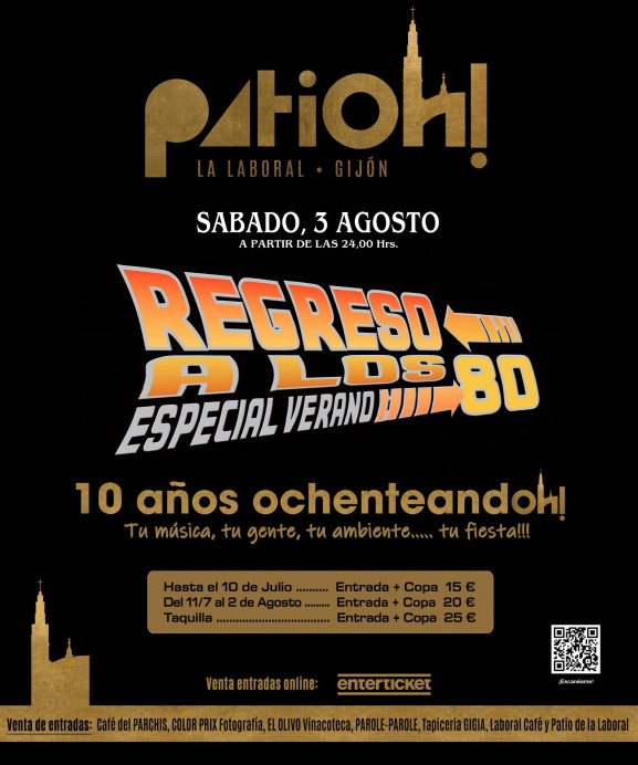 Regreso a los 80 en PatiOh!  - Concejo de Gijón