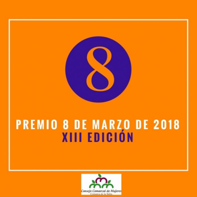 Premio '8 DE MARZO' - Comarca de la Sidra