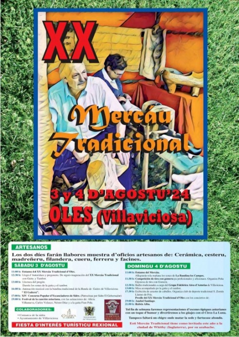Oles celebra su XX Mercáu Tradicional - Concejo de Villaviciosa