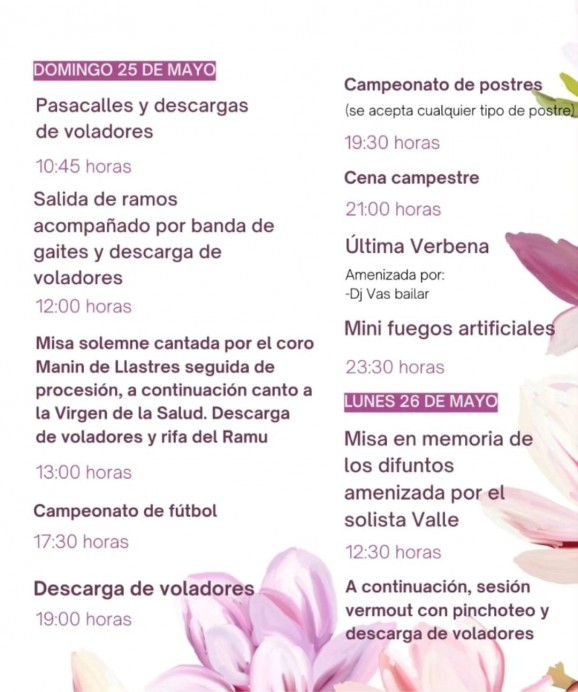 Oles celebra les fiestes de les flores 2025 - Concejo de Villaviciosa