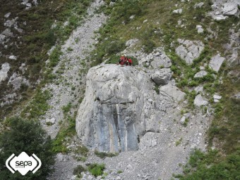 Rescate de montaña en Cabrales - Sucesos