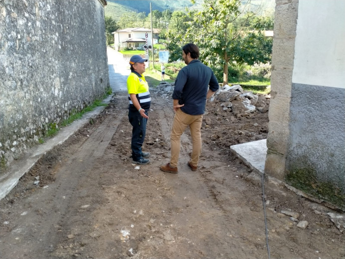 Obras en San Roque - Concejo de Llanes