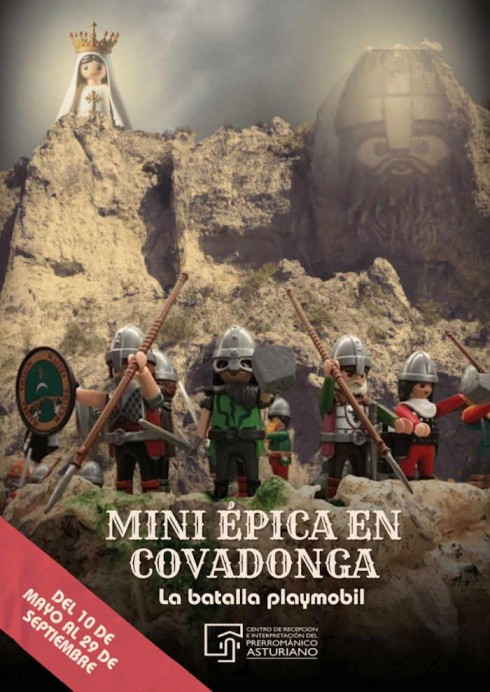 Exposición mini épica en Covadonga: La Batalla Playmobil en Oviedo - Sociedad y Cultura