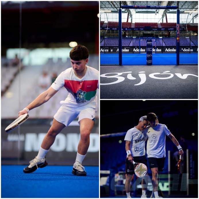 Un centenar de parejas participan en la segunda prueba del circuito asturiano de pádel - Deportes