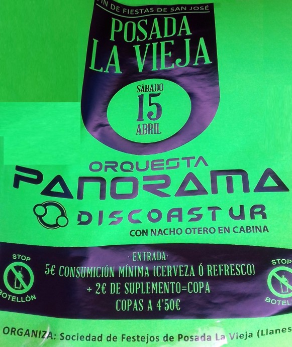 La Orquesta Panorama en Posada La Vieja (Llanes) - Concejo de Llanes