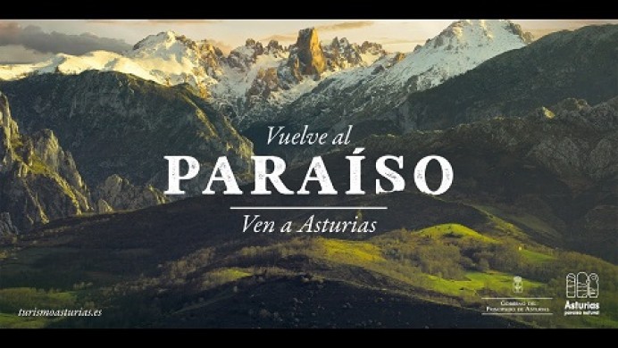 El Principado reconvierte la campaña de promoción turística Vuelve al paraíso en un mensaje de ánimo a la sociedad ante la crisis del coronavirus - Turismo