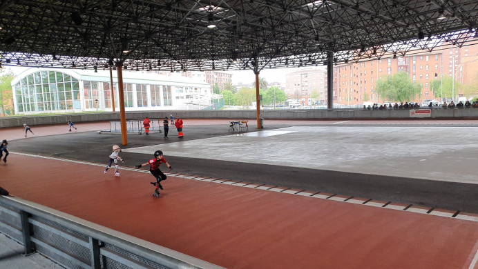 Participación llanisca en las finales regionales de los juegos escolares de Patinaje de Velocidad - Concejo de Llanes