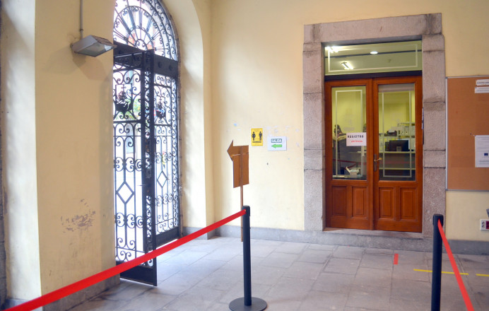 Ayuntamiento Llanes, reforma planta baja Registro General - Concejo de Llanes