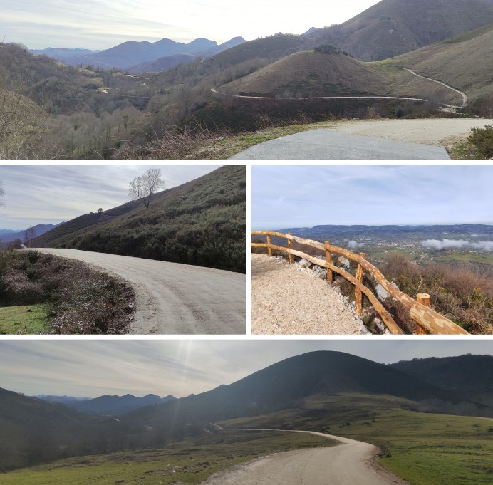 Finalizan las obras de mejora de la accesibilidad turística en la Sierra de Peñamayor, en Nava - Concejo de Nava