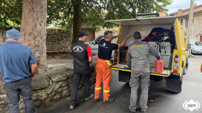 Localizado un varón en un rastreo en Peñamellera Baja - Sucesos