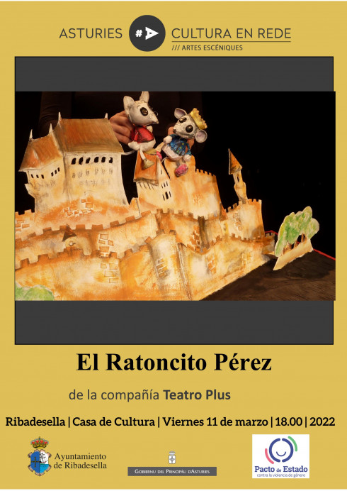 El ratoncito Pérez con Teatro Plus en Ribadesella - Concejo de Ribadesella