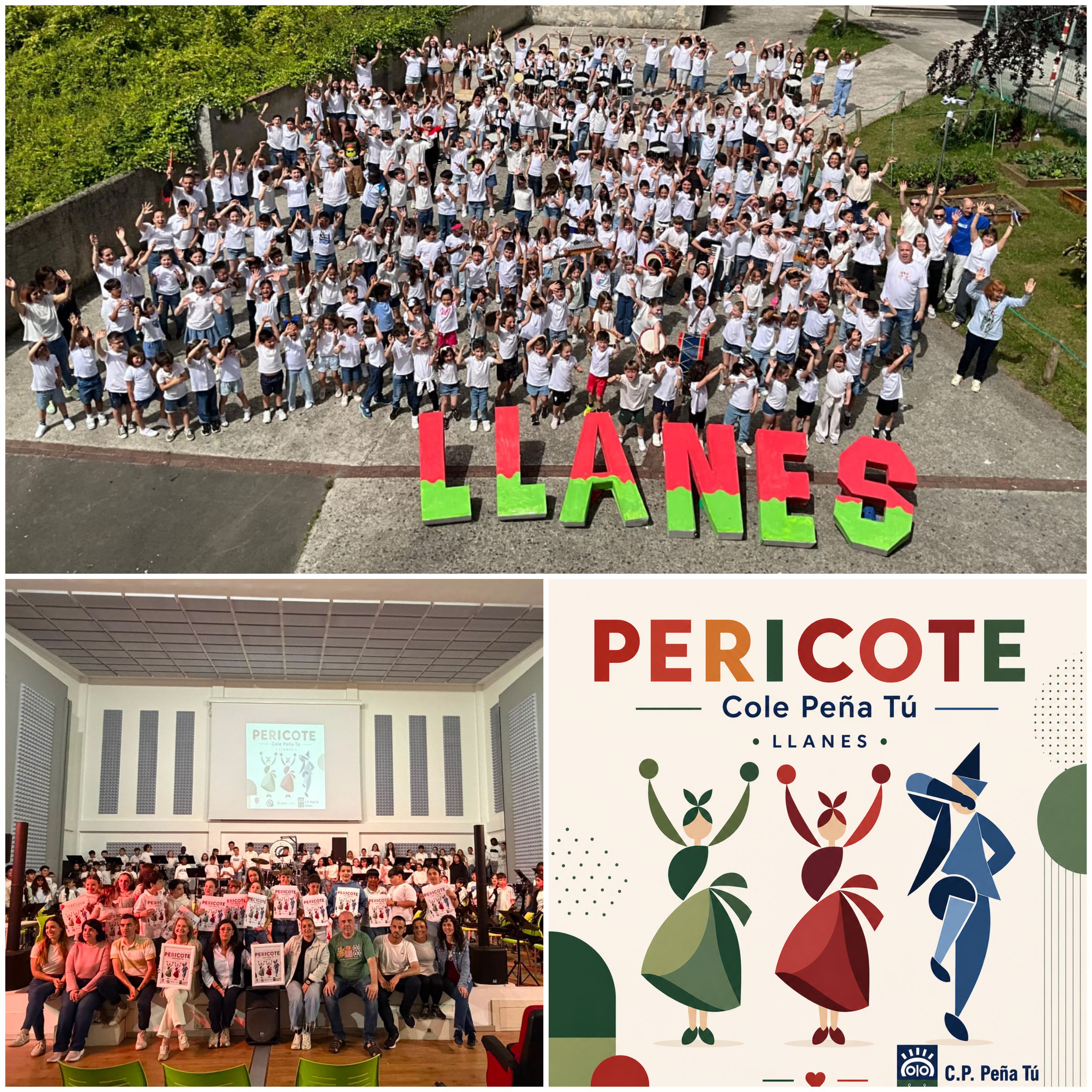 El Colegio Público Peña Tú de Llanes publica el single "Pericote Peña Tú" para acercar la música tradicional a las nuevas generaciones - Concejo de Llanes