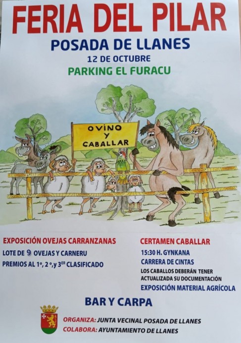 Posada de Llanes revive la tradición con la Feria Ganadera del Pilar - Concejo de Llanes