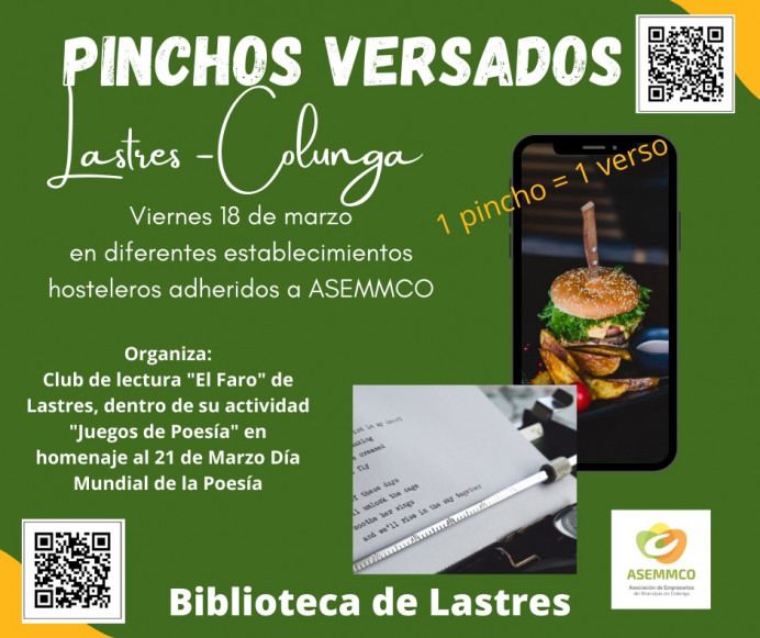 Pinchos versados en Lastres - Concejo de Colunga