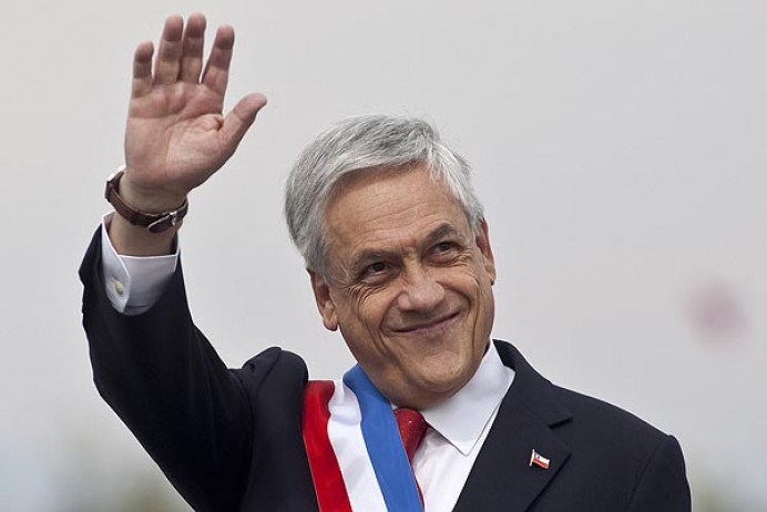 Sebastián Piñera, descendiente de Libardón, vuelve a ser Presidente de Chile, cuatro años después de dejar su sillón en el Palacio de la Moneda. - Concejo de Colunga