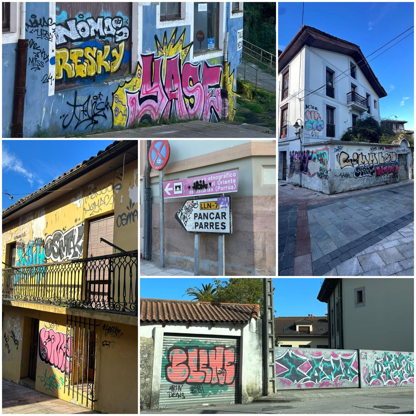El PSOE de Llanes reclama un plan urgente para eliminar pintadas en el concejo - Concejo de Llanes
