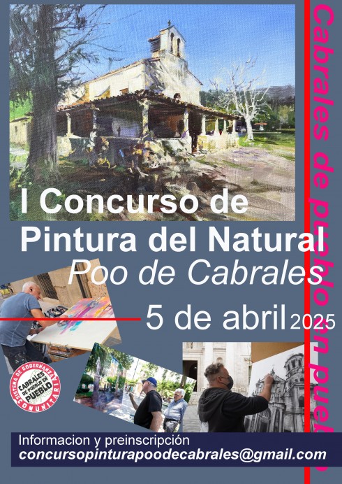 I Certamen de Pintura del Natural en Poo de Cabrales - Concejo de Cabrales