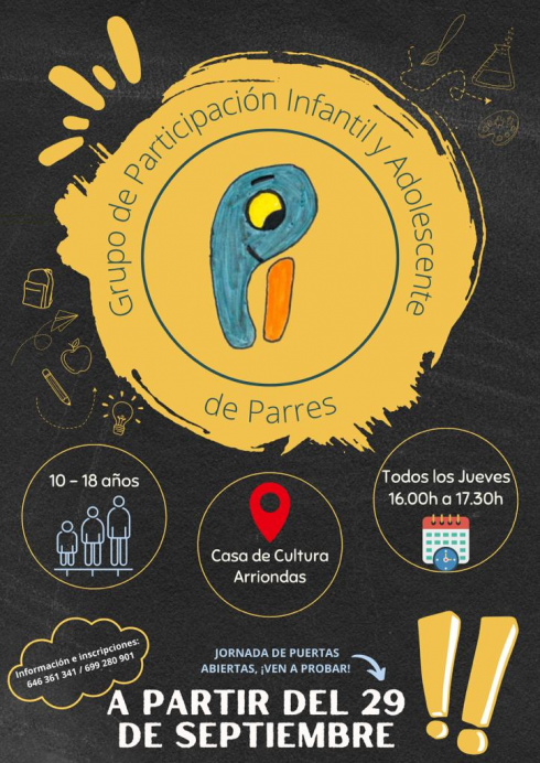 Grupo de participación infantil y adolescencia - Concejo de Parres